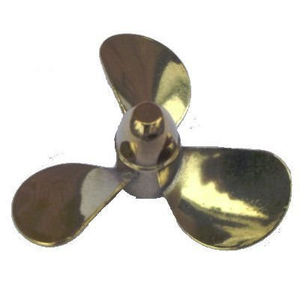 65mm M4 3 Blade Brass Propeller LH