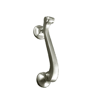 Scroll Door Knocker Satin Chrome Plate