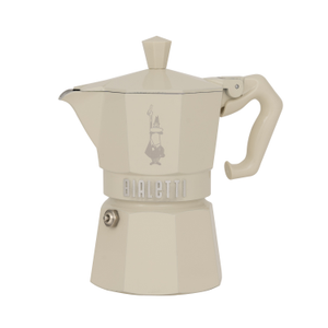 Bialetti kawiarka Moka Exclusive kremowa 3tz