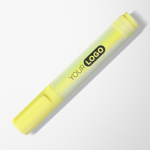 Rectangular Yellow Highlighter - Chisel Tip