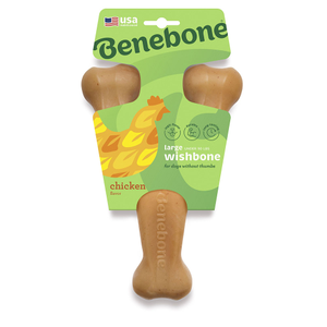 BENEBONE Wishbone Dog Toy, Chicken - Large: 21x14 cm