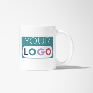 Full Color 12 oz. Business Card Ceramic Mug