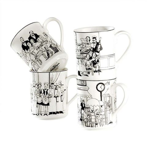 Noritake - Le Restaurant Mug Set 4pce 350ml