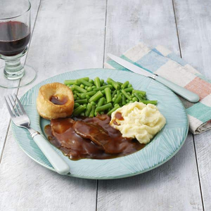 Beef with Mashed Potato