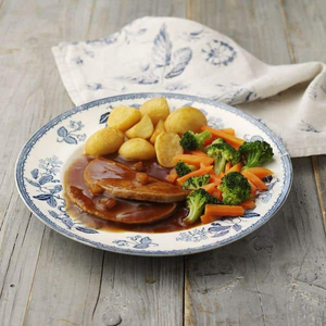 Roast Pork in Apple and Cider Gravy