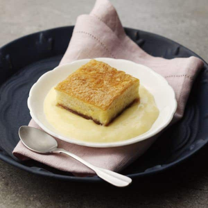 Bakewell Tart & Custard