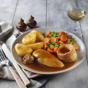 Roast Chicken & Yorkshire Pudding (Oven Cook Only)