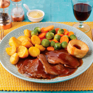 Hearty Roast Beef & Yorkshire Pudding