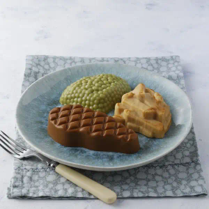 Purée Petite Steak & Chips (Oven Cook Only)