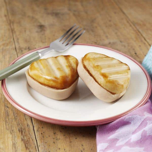 Pureed Hot Bacon Toastie