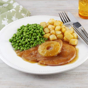 Gammon with Pineapple