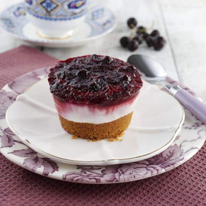 Blackcurrant Cheesecake