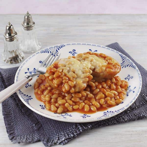 Jacket Potato with Baked Beans & Cheddar Cheese
