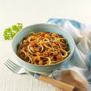 Root Vegetable Spaghetti Bolognaise