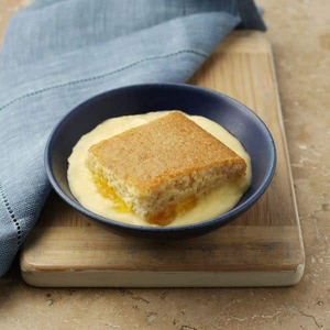Reduced Sugar Golden Syrup Sponge & Custard