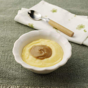 Puréed Sticky Toffee Pudding & Custard
