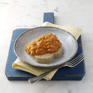 Puréed Beans on Toast