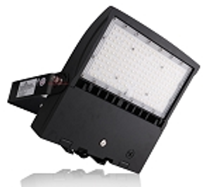 150W NextGen IV Series - LED Flood Light | 22,500 Lumen, Color Selectable 30K/40K/50K, Flood Mount, Black