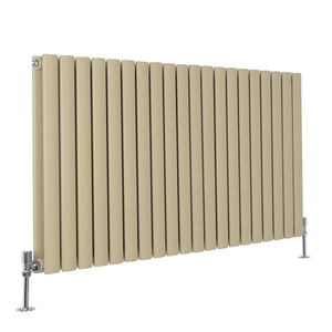 Milano Aruba - Elk Brown Horizontal Designer Radiator 635mm x 1180mm (Double Panel)