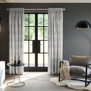 Kiryu, Pearl Grey - Made to Measure Curtains