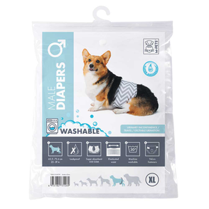 M-PETS Washable Diaper, Male - XL