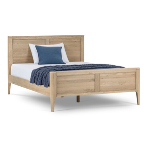 Newton Light Natural Solid Oak Double Bed