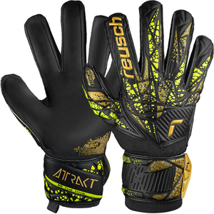 Reusch Attrakt Infinity Finger Support - Black - 10