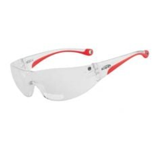 Scope MaxVue Bifocal Safety Glasses Red Frame +3.0 Dioptre - Clear Lens