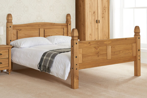 Corona High End Pine Bed