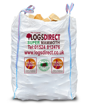 Super mammoth XXXL bag – 37cm - kiln dried Mixed hardwood logs