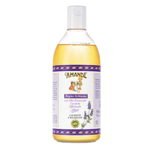 L'Amande Foam Bath Organic Lavender 500ml