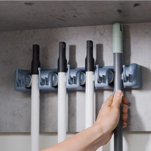 Emuca Broom and Mop Holder