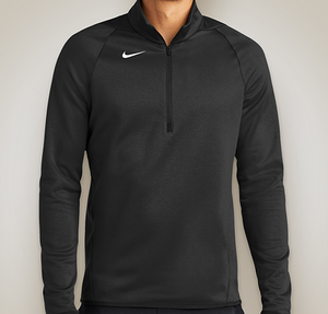 Nike Therma-FIT Performance Quarter Zip Sweatshirt - Team Black