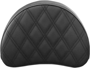 Saddlemen Sissy Bar Pad Explorer LS Rear Vinyl Plain in Black (051343)
