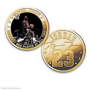 Michael Jordan Greatest Of All Time Coin Collection