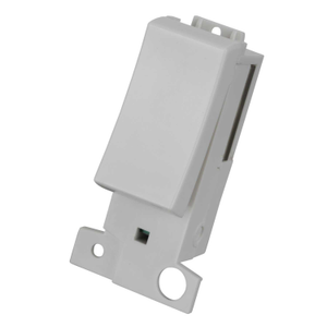 I gang Grid Switch White