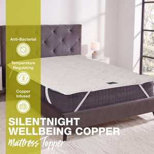 SILENTNIGHT WELLBEING COPPER Mattress Topper KS