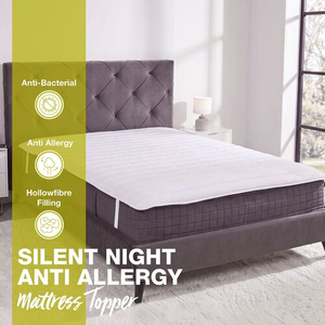 SILENT NIGHT ANTI ALLERGY Mattress Topper SB