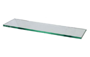 6 mm Clear Glass Shelf 561 x 250mm Standard finish