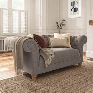 Montgomery 3 Seater Sofa in Mink Velvet