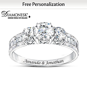 My Truest Love Personalized Ring