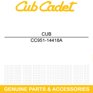 CUB CADET 951-14418A Crankcase Cover