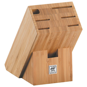 Zwilling J A Henckels 7 Slot Bamboo Empty Knife Block