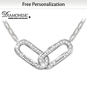Linked By Love Personalized Necklace