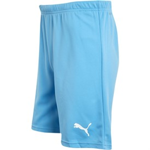 Puma Mens teamRISE Training Shorts Light Blue/Puma White
