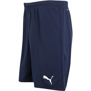 Puma Mens teamRISE Training Shorts Peacoat/Puma White