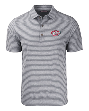 Cutter & Buck Forge Eco Heather Stripe Stretch Recycled Polo