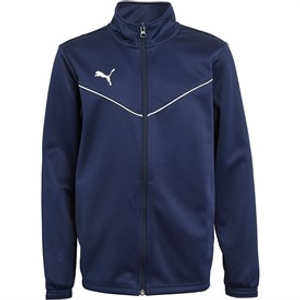 Puma Boys teamRISE Training Poly Track Jacket Peacoat/Puma White