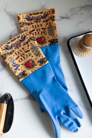 Tattoo Sleeve Washing Up Gloves