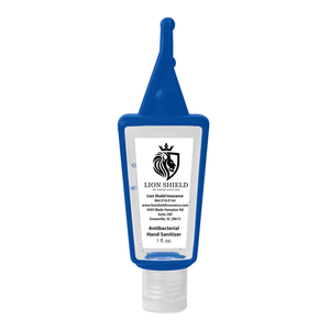 Full Color 1 oz. Zya Hand Sanitizer in Silicone Holder